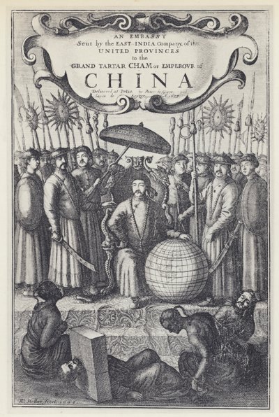 J Nieuhof, An Embassy sent by the East India Company to China, Tr J Ogilby 1673 by English Photographer