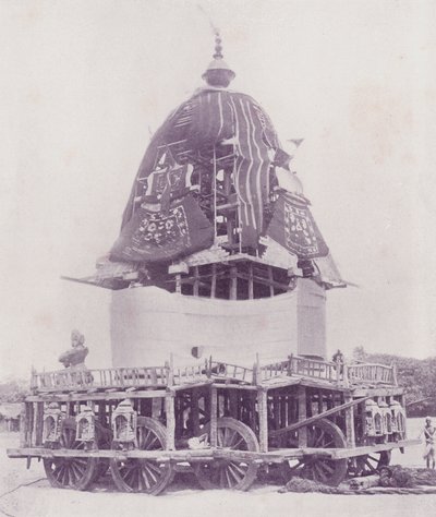 Jagannath Car, Puri by English Photographer