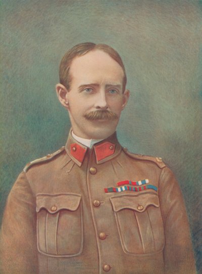 Lieutenant-General Ian Hamilton. Commanding Mounted Infantry Division, South African Field Force by English Photographer