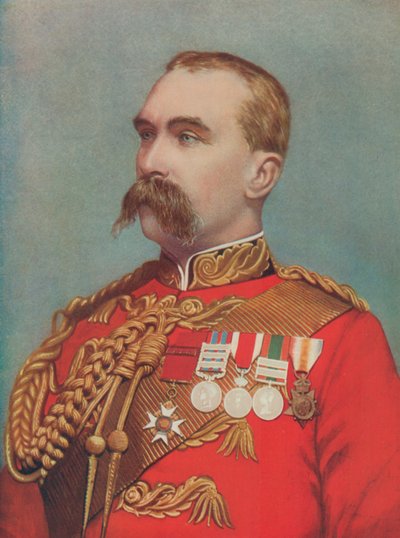 Lieutenant-General Sir Alfred Gaselee. Commanding the British Forces in China by English Photographer