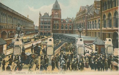 Liverpool Street Station, London by English Photographer