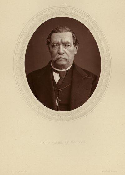 Lord Napier of Magdala by English Photographer