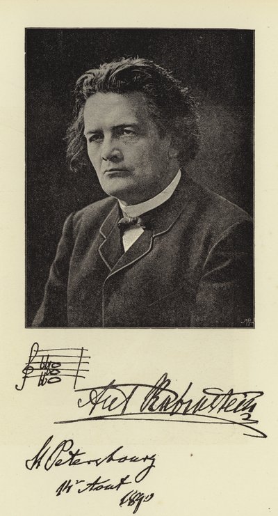 Anton Rubinstein by English Photographer