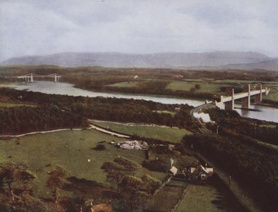 Menai Straits from Anglesey Column by English Photographer