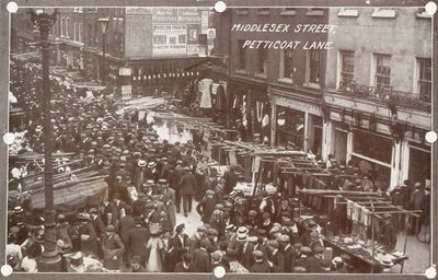 Middlesex Street on Petticoat Lane by English Photographer