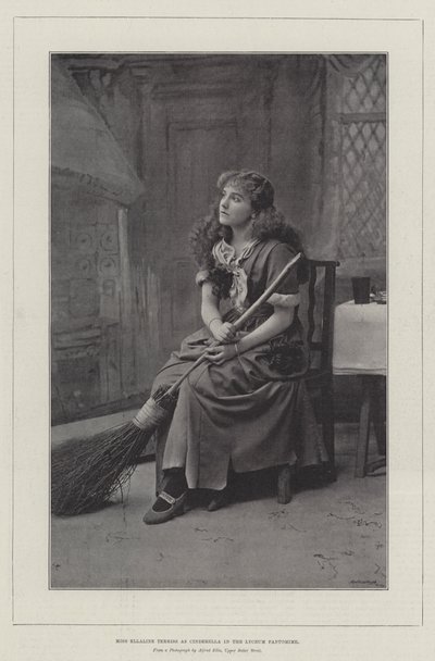 Miss Ellaline Terriss as Cinderella in the Lyceum Pantomime by English Photographer