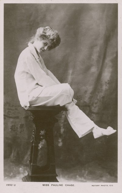 Miss Pauline Chase, in pyjama suit by English Photographer