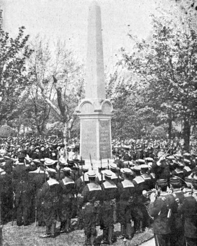 Monument in Memory of the Officers and Men of H.M.S. Powerful by English Photographer