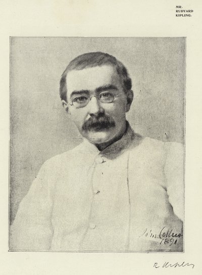 Mr Rudyard Kipling by English Photographer