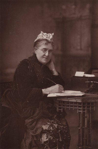 Mrs Lynn Linton by English Photographer