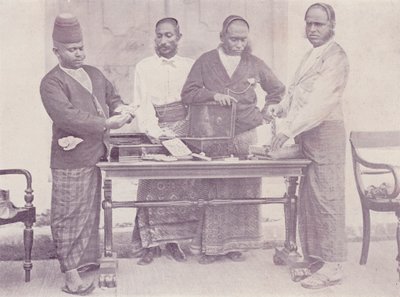 Native Pedlars, Galle, Ceylon by English Photographer