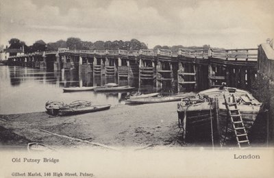 Old Putney Bridge, London by English Photographer
