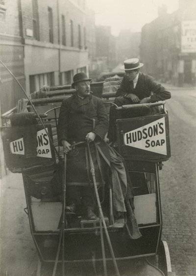 Omnibus and driver by English Photographer