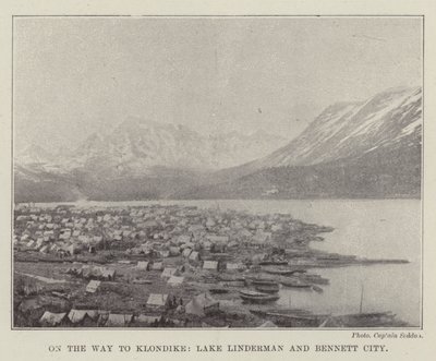 On the Way to Klondike, Lake Linderman and Bennett City by English Photographer