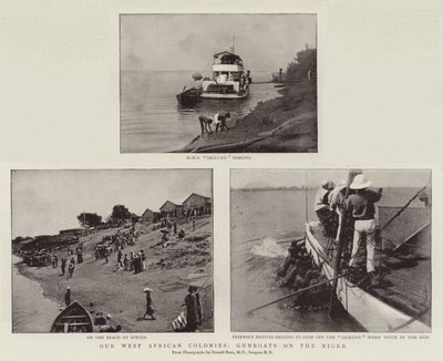 Our West African Colonies, Gunboats on the Niger by English Photographer