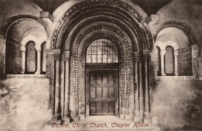 Oxford, Christ Church, Chapter House by English Photographer