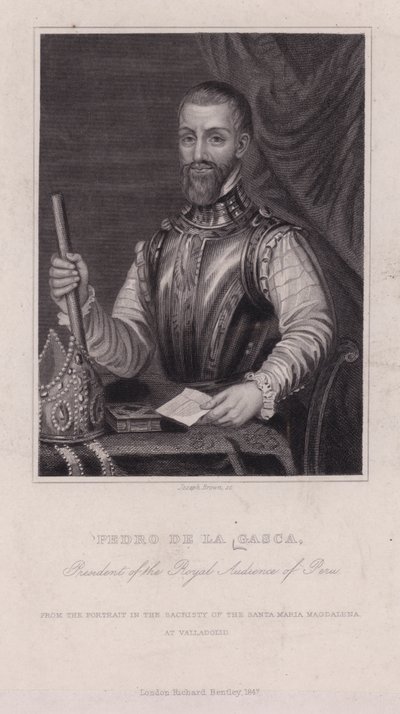 Pedro de la Gasca, Spanish bishop, diplomat and second Viceroy of Peru by English Photographer
