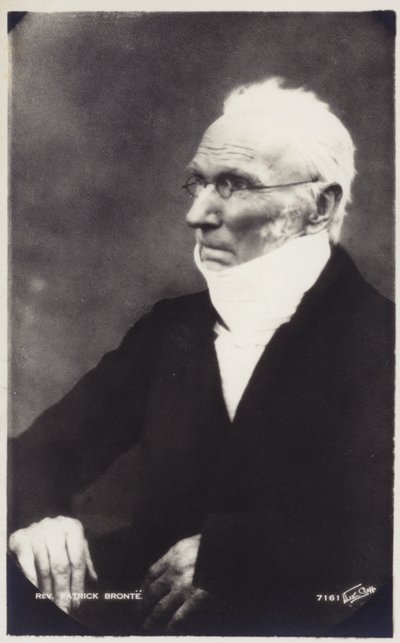 Portrait of Reverend Patrick Bronte by English Photographer