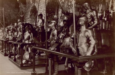 Image of The Armoury in the Tower of London by English Photographer