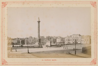 Postcard with an Image of Trafalgar Square by English Photographer