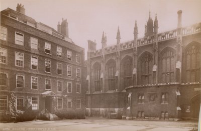 Lamb Building in Inner Temple by English Photographer
