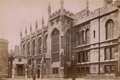 Exterior of Inner Temple Hall by English Photographer