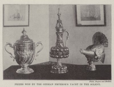 Prizes won by the German Emperor