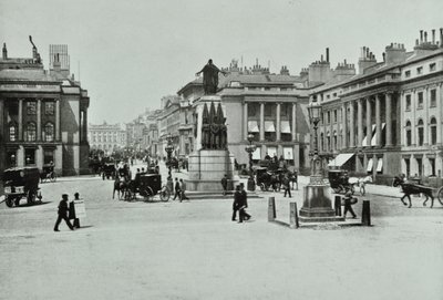 Regent Street, Westminster: Waterloo Place looking to Regent Street, 1896 by English Photographer