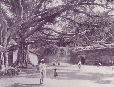 Sally Port Gate, where Tipu Sultan was killed, Seringapatam by English Photographer