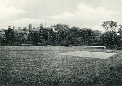 Scaffold Site on Tower Hill, Tower of London by English Photographer