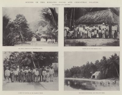 Scenes in the Keeling Cocos and Christmas Islands by English Photographer