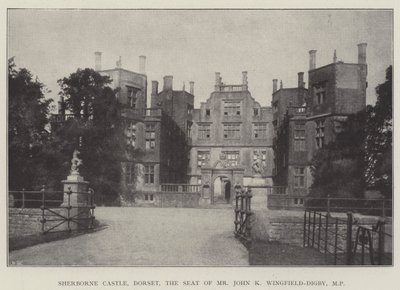 Sherborne Castle, Dorset, the Seat of Mr John K Wingfield-Digby, MP by English Photographer