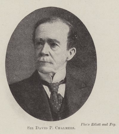 Sir David P Chalmers by English Photographer