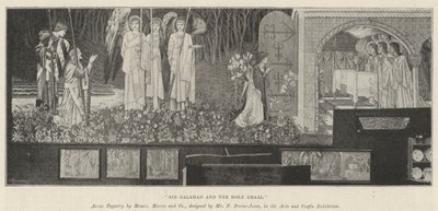 Sir Galahad and the Holy Grail by English Photographer