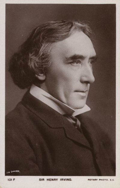 Sir Henry Irving by English Photographer