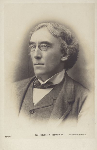 Sir Henry Irving by English Photographer