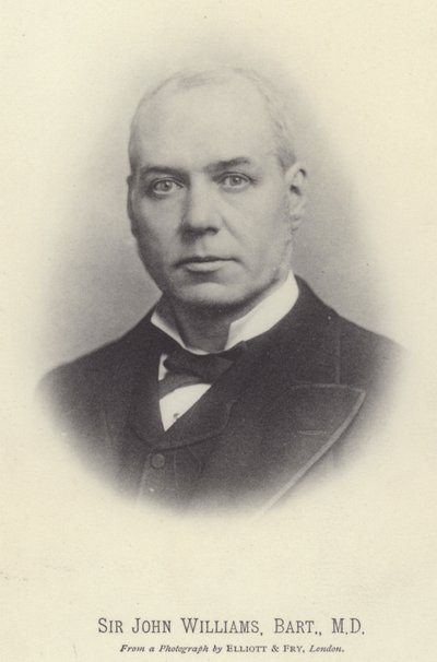 Sir John Williams, Baronet, MD by English Photographer