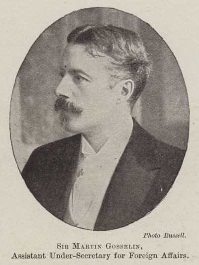Sir Martin Gosselin, Assistant Under-Secretary for Foreign Affairs by English Photographer