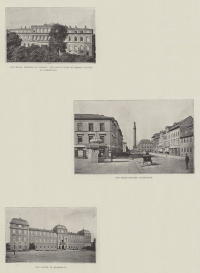 Sketches of Darmstadt by English Photographer