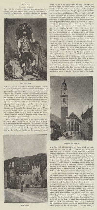 Sketches of Meran by English Photographer