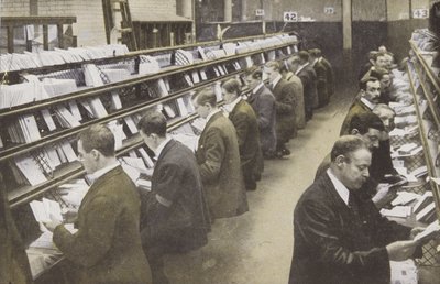 Sorting Letters by English Photographer