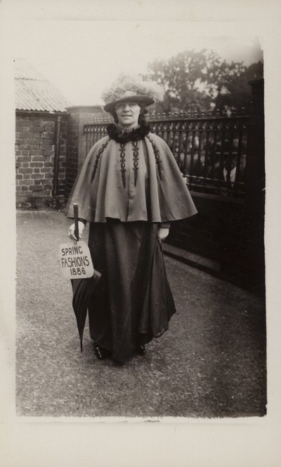 Spring Fashions, 1886 by English Photographer