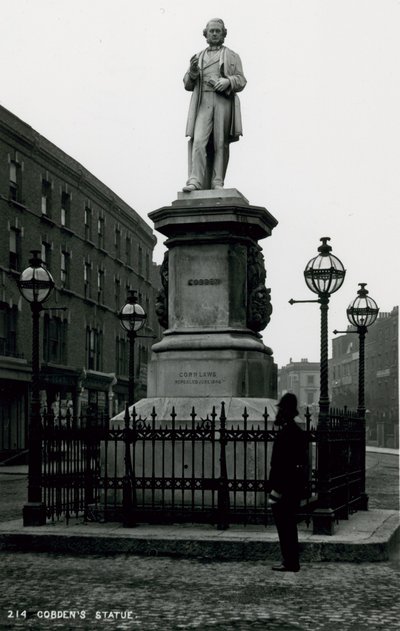 Statue of Richard Cobden by English Photographer