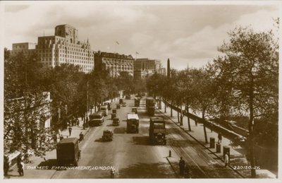 Thames Embankment, London by English Photographer