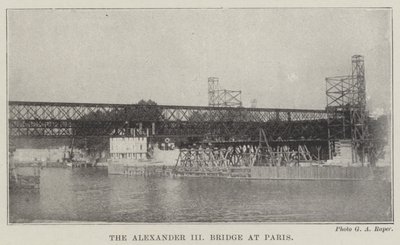The Alexander III, Bridge at Paris by English Photographer