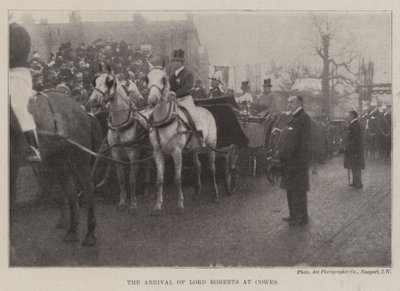 The Arrival of Lord Roberts at Cowes by English Photographer