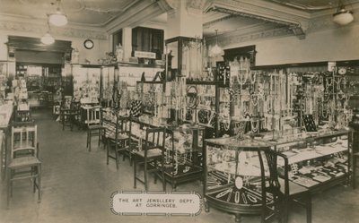 The Art Jewellery Department, Gorringes by English Photographer