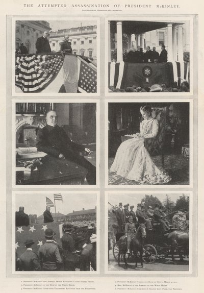 The Attempted Assassination of President McKinley by English Photographer