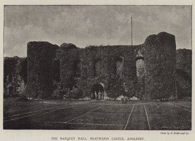 The Banquet Hall, Beaumaris Castle, Anglesey by English Photographer