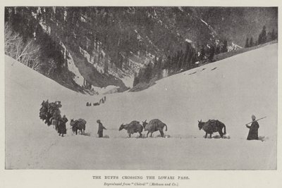 The Buffs crossing the Lowari Pass by English Photographer